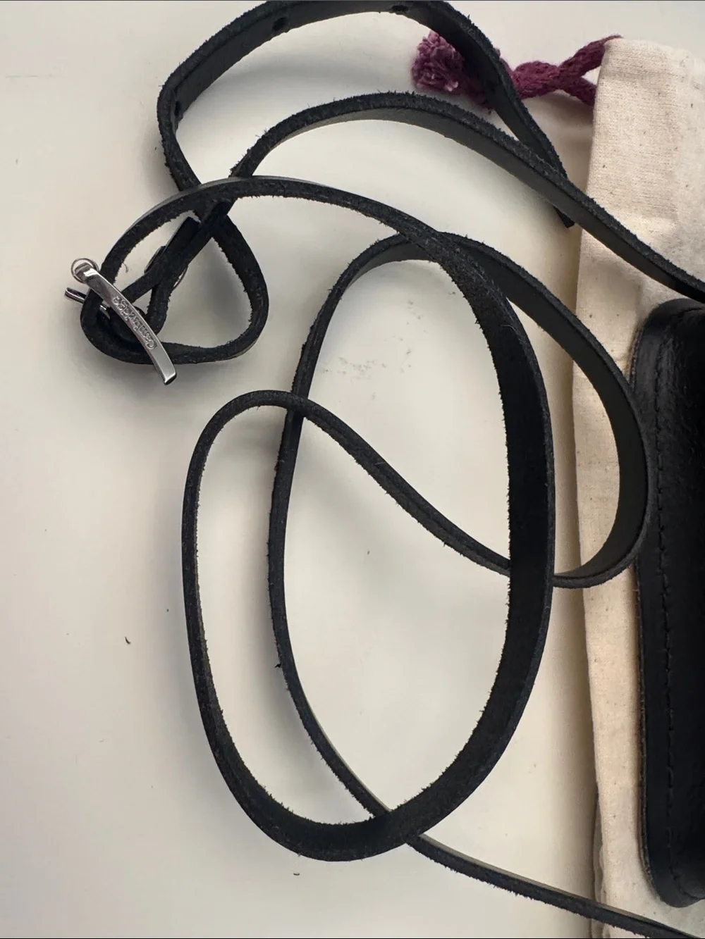 The Cambridge Satchel Company Black and White Mini Satchel